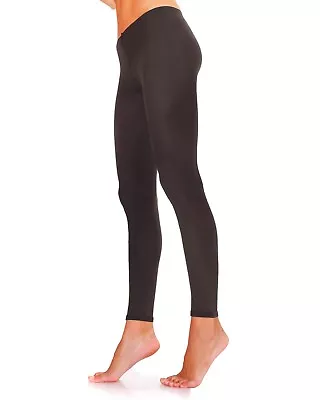 £7.40 • Buy Lady Sofia Womens Opaque FOOTLESS Tights 100 Denier Full Length