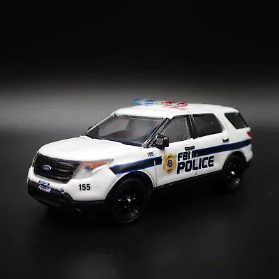 2014 Ford Police Explorer Fbi Washington Dc Police 1:64 Scale Diecast Model Car • $9.99