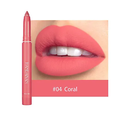 £3.99 • Buy Handaiyan Waterproof Matte Lipstick Lip Liner Crayon High Pigment