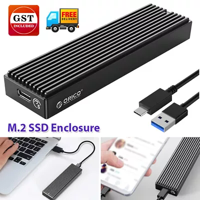 $23.24 • Buy ORICO SATS Type-C M.2 NGFF SSD Enclosure USB 10Gbps Express External Box Case
