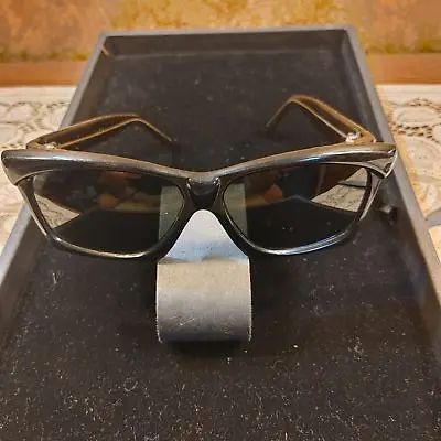 Sunglasses Glasses Vintage Glass Lenses Wayfarer Italy Spring Temple Free Ship! • $59