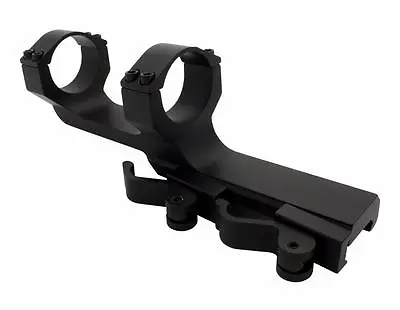 30mm 1 Inch One Piece Extended Offset Rifle Scope Mount Rings QD Picatinny Rail • $37.99