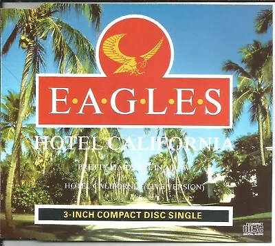 Don Henley THE EAGLES Hotel California W/ LIVE MINI 3 INCH CD Single CD3 SEALED • $49.99
