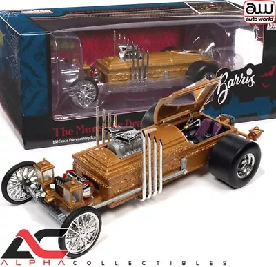 Autoworld Awss137 1:18 Munsters Dragula (george Barris) • $99.99