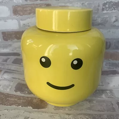 £54.99 • Buy LEGO CERAMIC COOKIE JAR : Collectable Minifigure Head Storage Jar  - Rare!