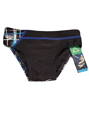 Speedo Mens Powerflex Eco Swim Brief Swimsuit Size 28 Competitive Swimwear New • $16.97