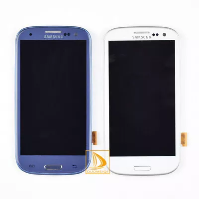 For Samsung Galaxy S3 I9300 Glass LCD Touch Screen Digitizer Assembly Frame #0# • $28.82