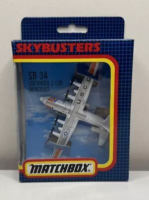 Matchbox Skybusters SB34 - Lockheed C130 Hercules  - Mint In VGC Box • $14.80