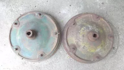$550 • Buy 1936 1937 1938 1939 Ford REAR BRAKE DRUMS HUBS Original Pair
