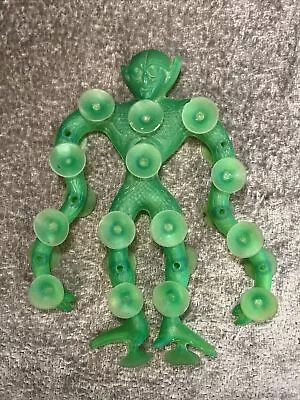 Mattel Suckerman Green Alien Monster Suction Throw Toy 1978 • $65