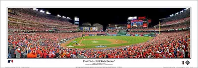 Washington Nationals Park WORLD SERIES 2019 FIRST PITCH Panoramic POSTER Print • $40.49