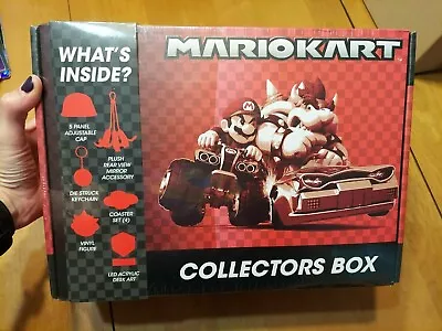 Mariokart Collectors Box Culture Fly Cap Plush Keychain Coaster Figure Desk Art • $45.31