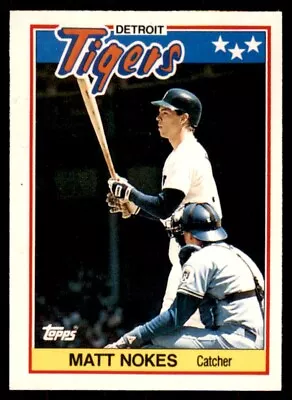 1988 Topps American Baseball Matt Nokes Baseball Cards #54 • $2.85