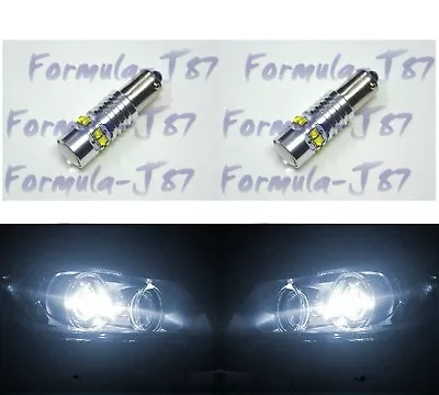 LED 50W BA9s White 5000K Two Bulbs Interior Glove Box Light Replacement Stock OE • $22.50