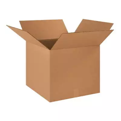 18 X 18 X 16  Corrugated Boxes ECT-32 Brown Shipping Moving Boxes  20/pk • $101.39