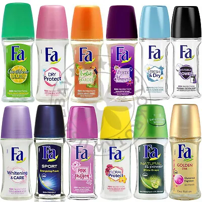 FA DEODORANT WOMEN ROLL ON ANTI PERSPIRANT 48H 50ml/1.7fl.oz. • $8.83