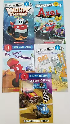 Scholastic Monster Truck I Can Read Books 5 Pack Of Books • $9.99