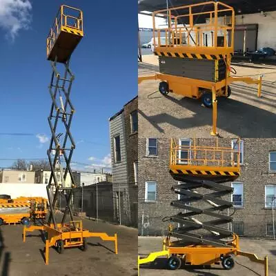 2022 5 STAR 31 FEET Max Lift NEW ELECTRIC HIGH SCISSOR LIFT MAN LIFT • $5800