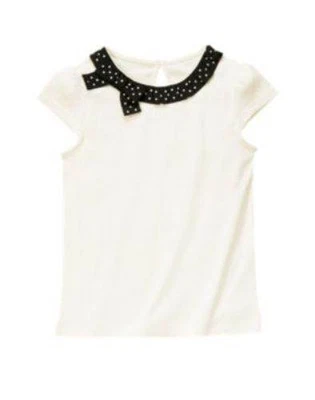 $11.95 • Buy NWT Gymboree Bee Chic Bow Ribbon Top Shirt 5