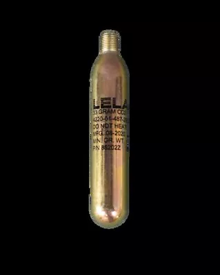Leland 33 Gram CO2 Cartridge 1/2  Diameter With 20/in Threads 85202Z • $15