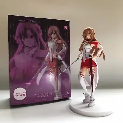 $34.35 • Buy Yuuki Asuna Stand Figure 18CM Sword Art Online SAO Girl Collection Toys In Box