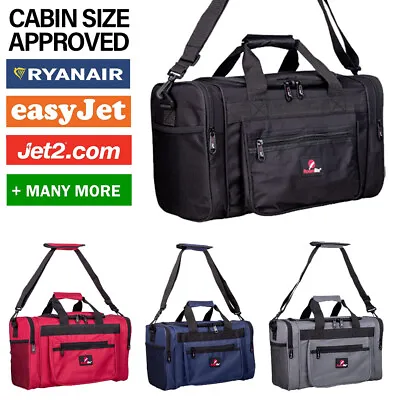 RYANAIR Approved Travel Holdall Luggage EASYJET Cabin Approved Suitcase Bag • £11.99