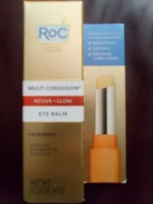 RoC Multi Correxion Revive + Glow Eye Balm-0.14 Oz/4g. • $11.49