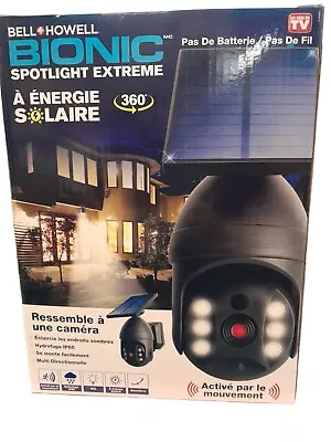 Bell+Howell Bionic Spotlight Extreme 360  Motion Sensor Solar Spotlight Outdoor • $20