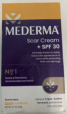 Mederma SPF 30 Scar Cream - 0.7oz EXP26 #8063 • $13.25