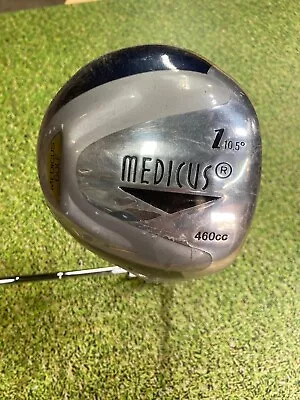 NEW MEDICUS Dual Hinge 460cc 10.5* Driver Swing Trainer • $100