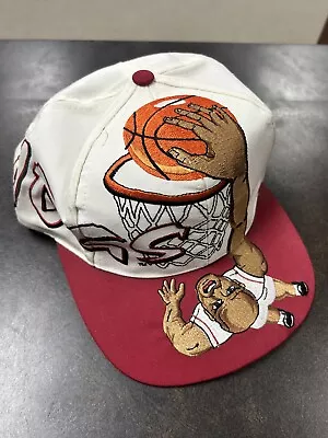 VTG Slam Dunk Hat Arkansas Razorbacks University  NCAA Basketball Snapback Cap • $399.99