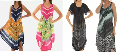 35pc Indian Sundress Tunic Gypsy Hippie Boho Regular Beach Ibiza Boho Dresses • $409.79