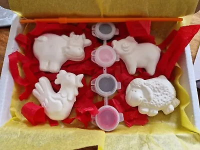 Paint Your Own Farm Animals Plaster Of Paris • £3.50