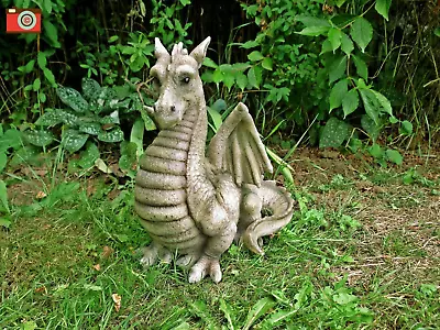 Large Dragon Garden Ornament Decor Figurine Statue Outdoor Home Art Resin Gift  • £48.95