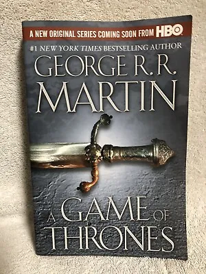 A Game Of Thrones - A Song Of Ice And Fire: Book One In Paperback - Good  • $4
