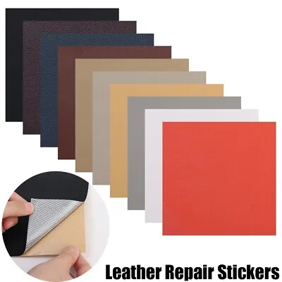 Leather Repair Kit Self-Adhesive Patch Stick On Sofa Clothing Car Seat Couch US • $12.34