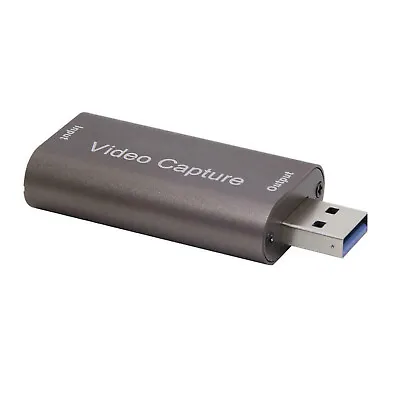 HDMI To USB 3.0 Audio Video Capture Card 1080P HD Game Recording Live Streaming • £9.88