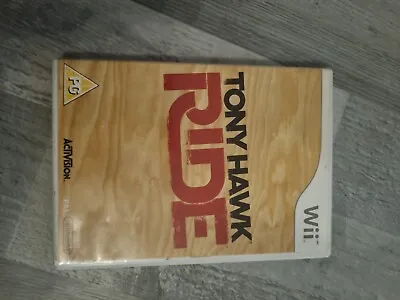 £4.95 • Buy Tony Hawk Ride COMPLETE Nintendo Wii Game FREE P&P