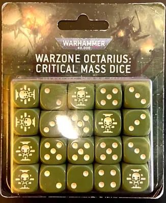 Warhammer 40k: Warzone Octarius - Critical Mass Dice • $30.75
