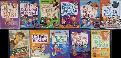 Dan Gutman 11 PB Book Lot My Weird School Daze Homework Machine • $13