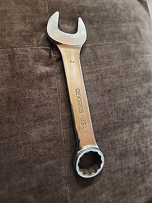 Snap-on 1  SAE 12-Point Flank Drive Short Combination Wrench OEX320B • $61.98