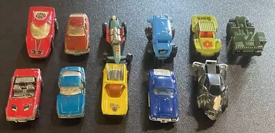 Vintage Mixed Lot Of 11 Matchbox Lesney Superfast 70's 80's 90's 10's • $12.99