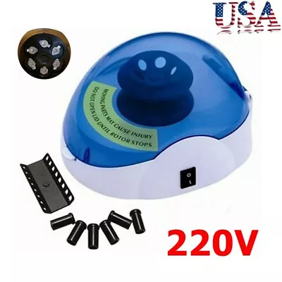 Mini Centrifuge4000RPM 220V Benchtop Microcentrifuge 4K Laboratory Centrifuge • $59.39