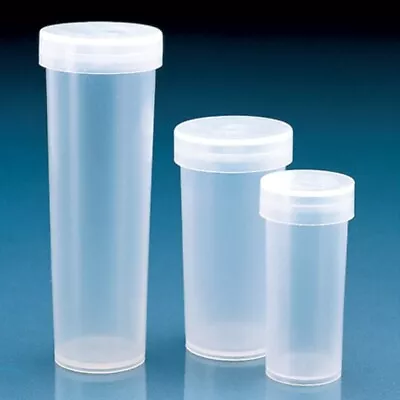 Brandtech V130494 Sample Vials Screw Caps PP 90mL Pack Of 10 • $167.40