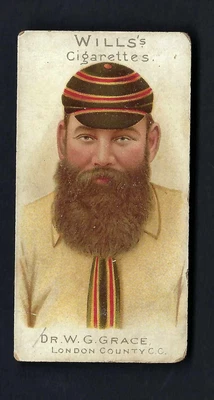 £23 • Buy Wills - Cricketers, 1901 (vignettes) - #29 Dr W G Grace, London County Cc