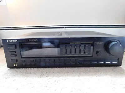 Vintage Pioneer SX-2300 Stereo Receiver With Graphic Equalizer -Parts Or Repair • $24.99