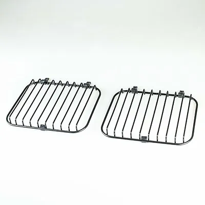 Black Headlight Protection Guard Grills For Mercedes Benz G-Class W463 G55 86-17 • $123.89