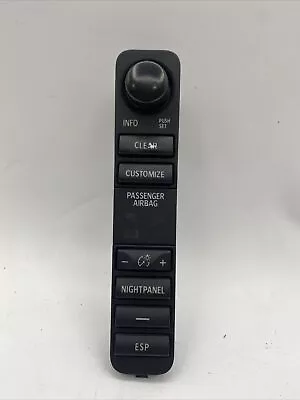 06 Saab 9-3 Sedan/combi Center Information Display  Control Strip OEM 12791252 • $39.99