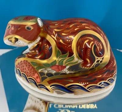 £70 • Buy Royal Crown Derby 1st Quality Otter Paperweight