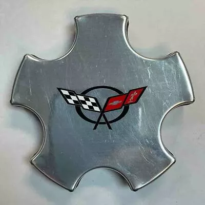 $34.96 • Buy Single OEM POLISHED  Center Cap For 00-04 CHEVY CORVETTE 9593475 9593801 9593807